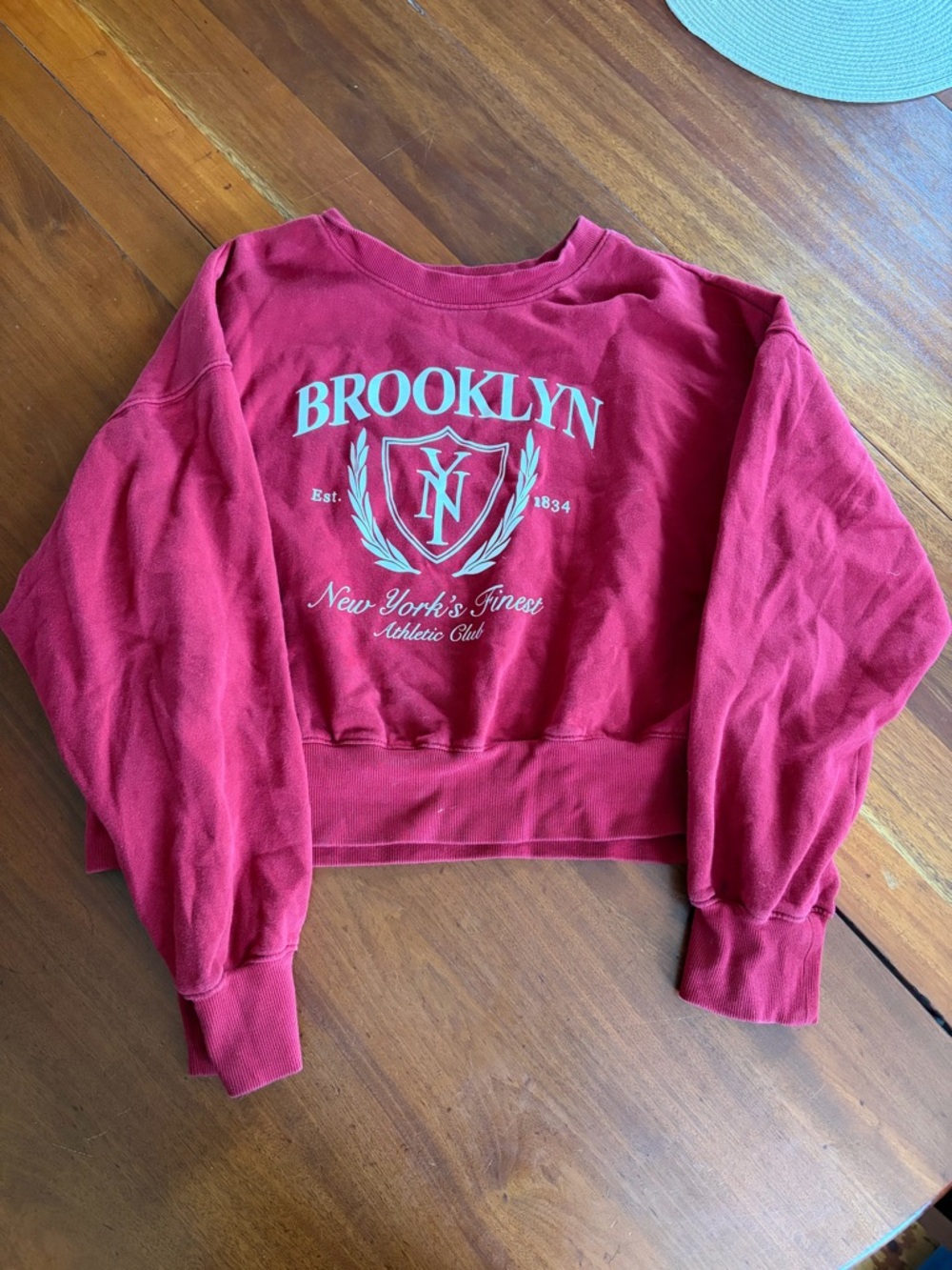 Old Navy Red Pullover Sweatshirt